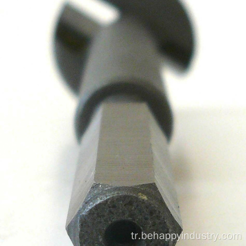 Karbür uçlu forstner bit w/ 3/8 hex shank